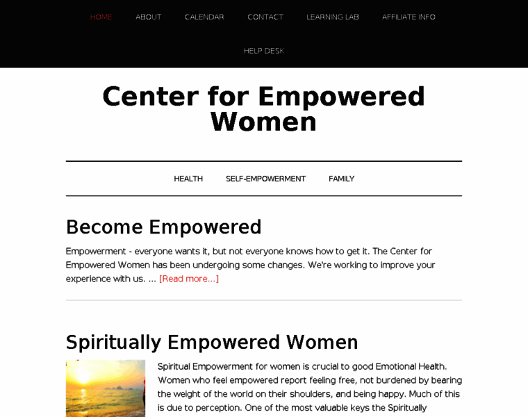 Centerforempoweredwomen.com thumbnail