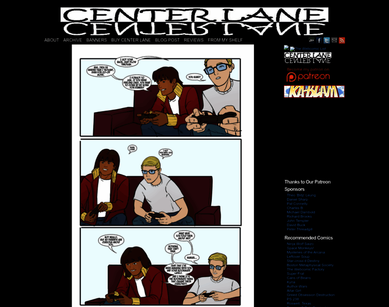 Centerlanecomic.net thumbnail