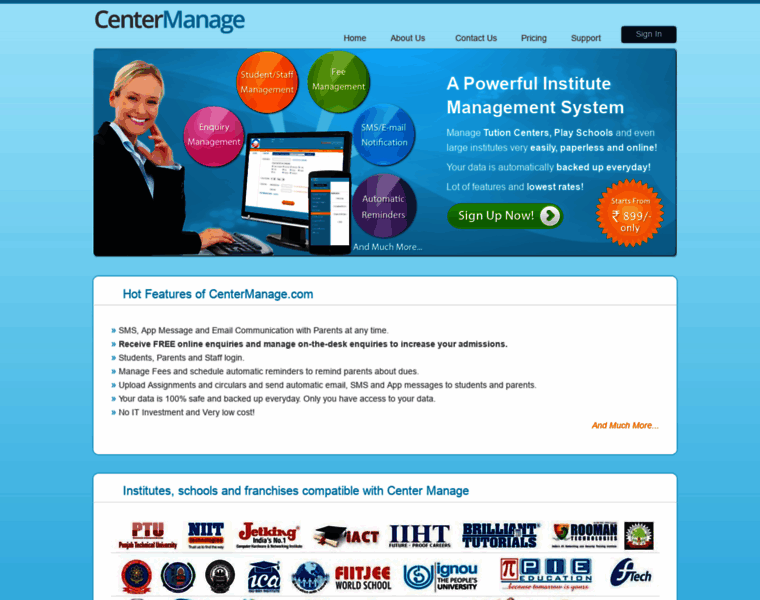 Centermanage.com thumbnail
