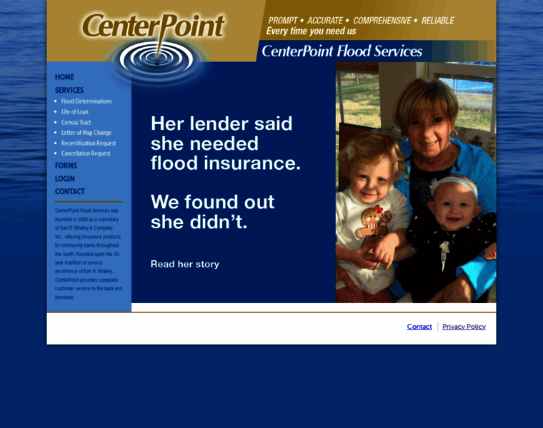Centerpointflood.com thumbnail