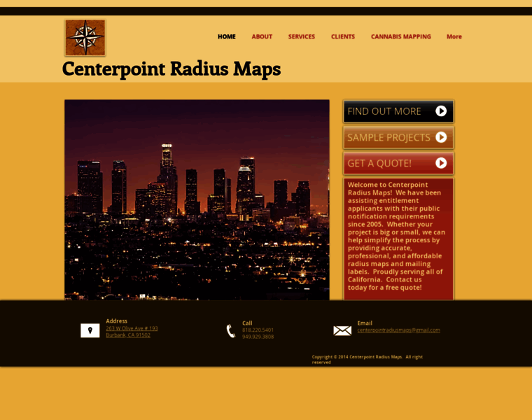 Centerpointradiusmaps.com thumbnail