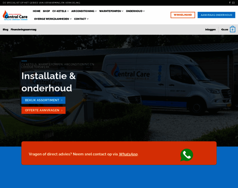 Centralcare-installaties.nl thumbnail