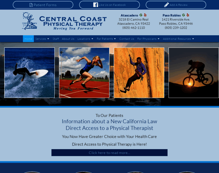 Centralcoastpt.com thumbnail