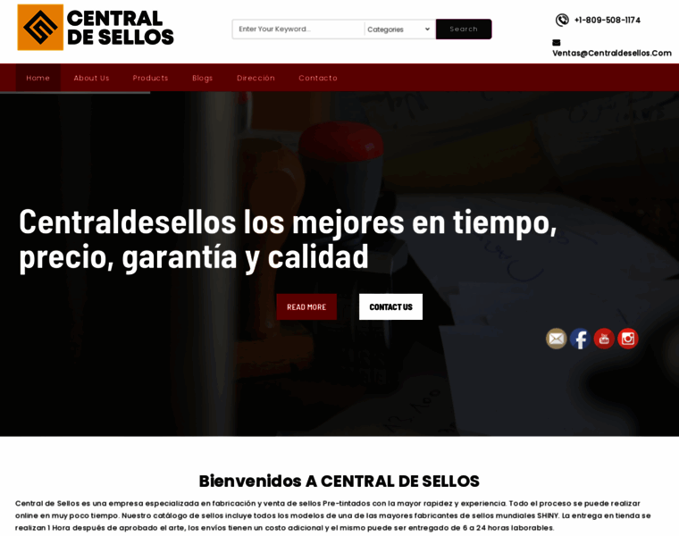 Centraldesellos.com thumbnail