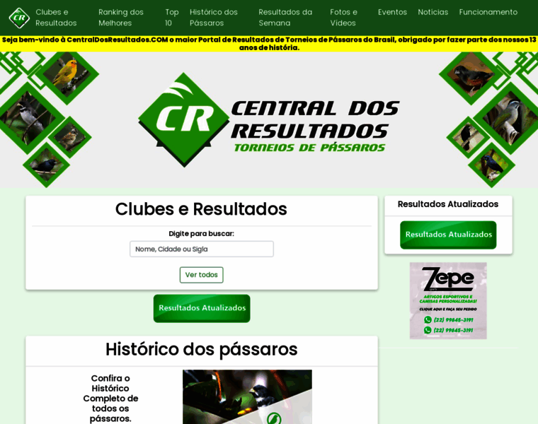 Centraldosresultados.com thumbnail