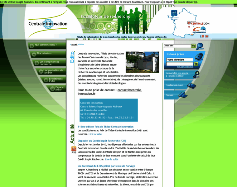 Centrale-innovation.fr thumbnail