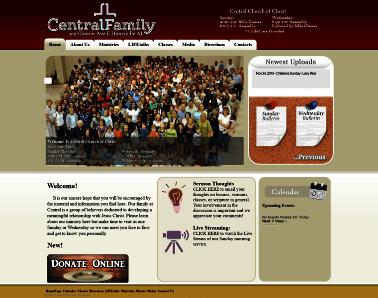 Centralfamily.org thumbnail