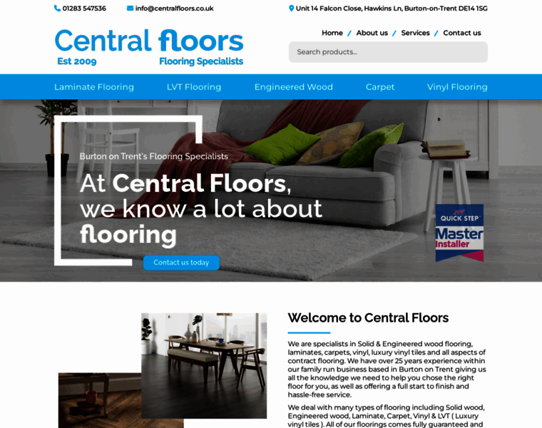 Centralfloors.co.uk thumbnail