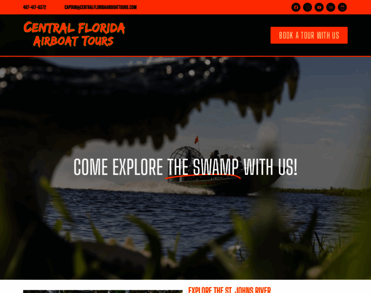 Centralfloridaairboattours.com thumbnail