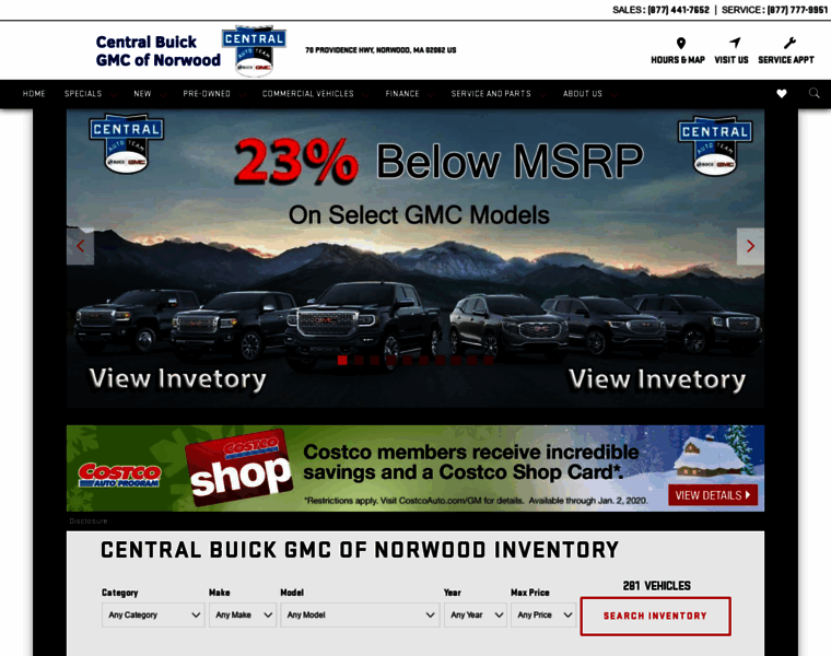 Centralgmcnorwood.com thumbnail