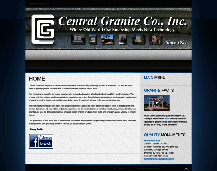 Centralgranitecompany.com thumbnail