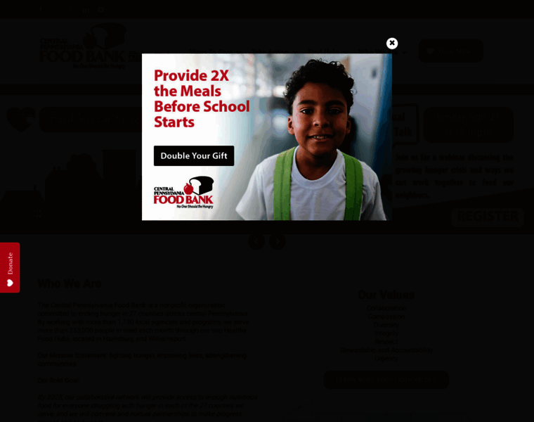 Centralpafoodbank.org thumbnail