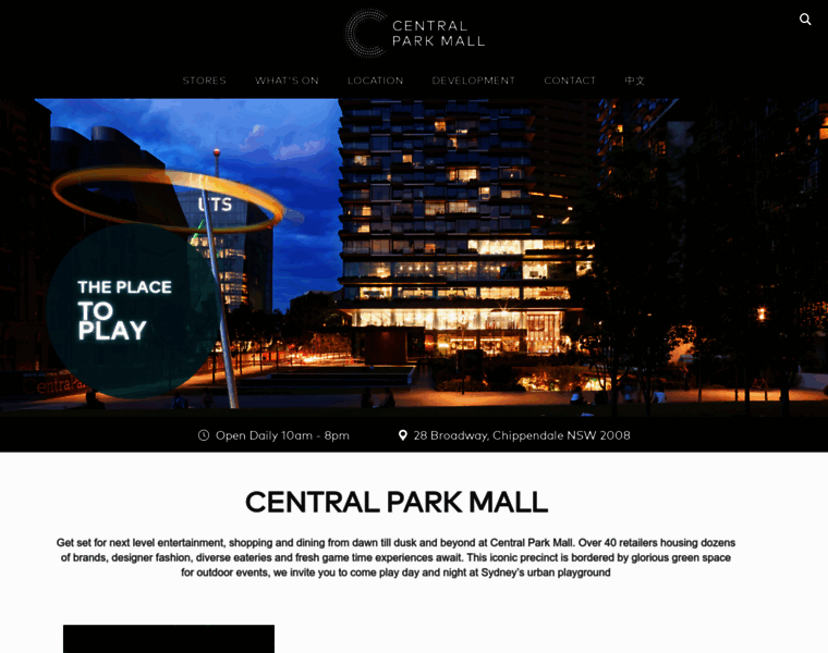 Centralparkmall.com.au thumbnail