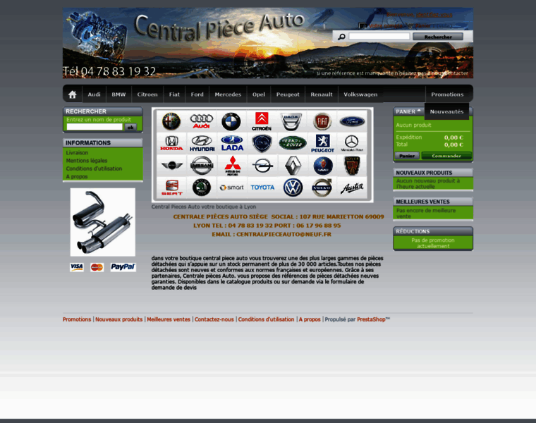 Centralpieceauto.com thumbnail