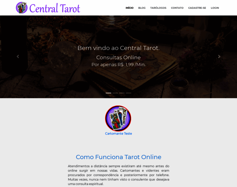Centraltarot.com.br thumbnail