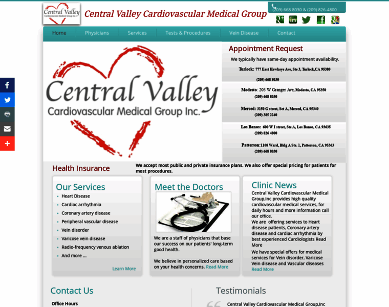 Centralvalleycardiovascular.com thumbnail