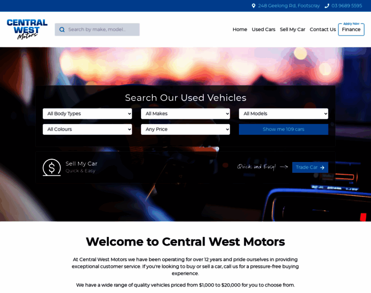 Centralwestmotors.com.au thumbnail