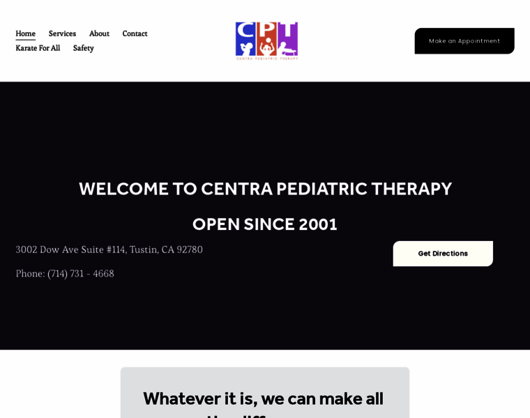 Centrapediatrictherapy.com thumbnail