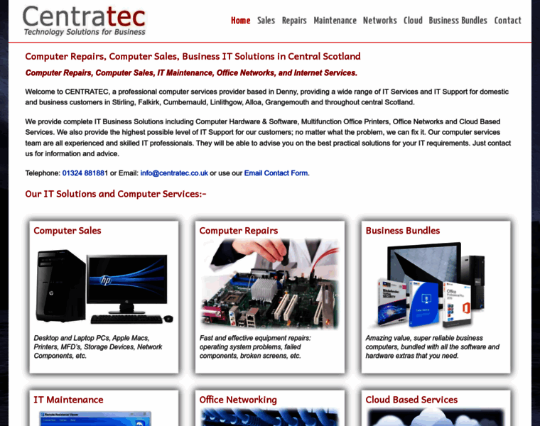 Centratec.co.uk thumbnail