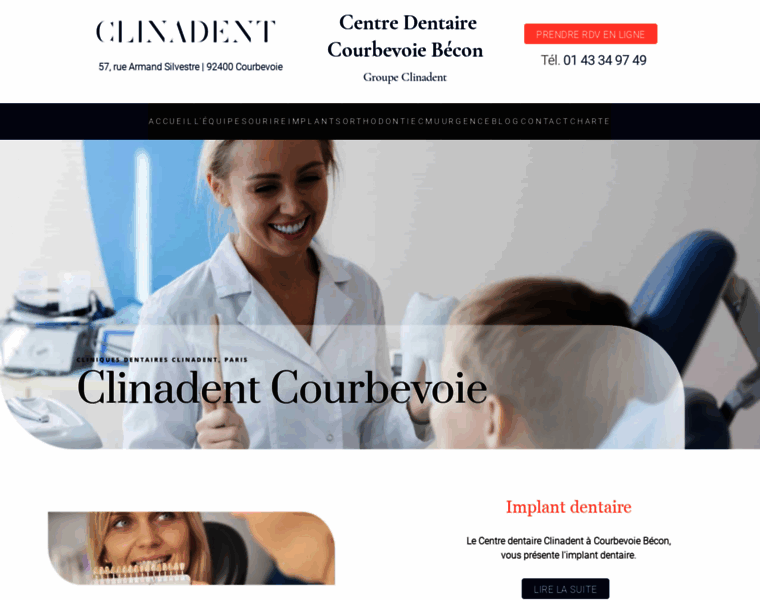 Centre-dentaire-courbevoie-becon.fr thumbnail