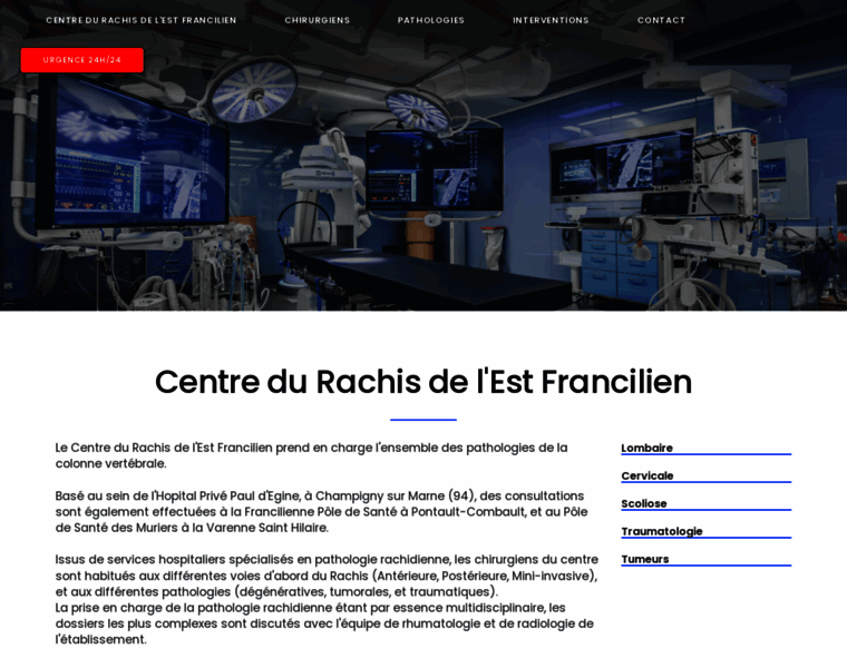 Centre-du-rachis.fr thumbnail