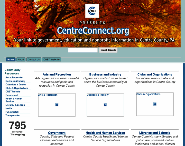 Centreconnect.org thumbnail