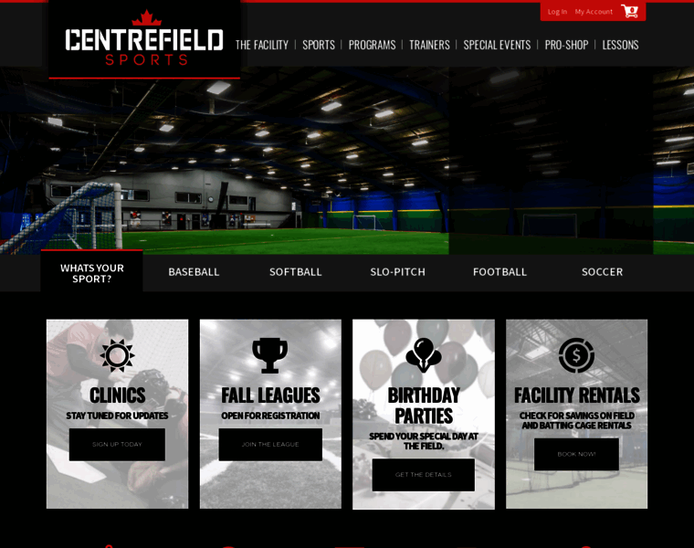 Centrefieldsports.com thumbnail