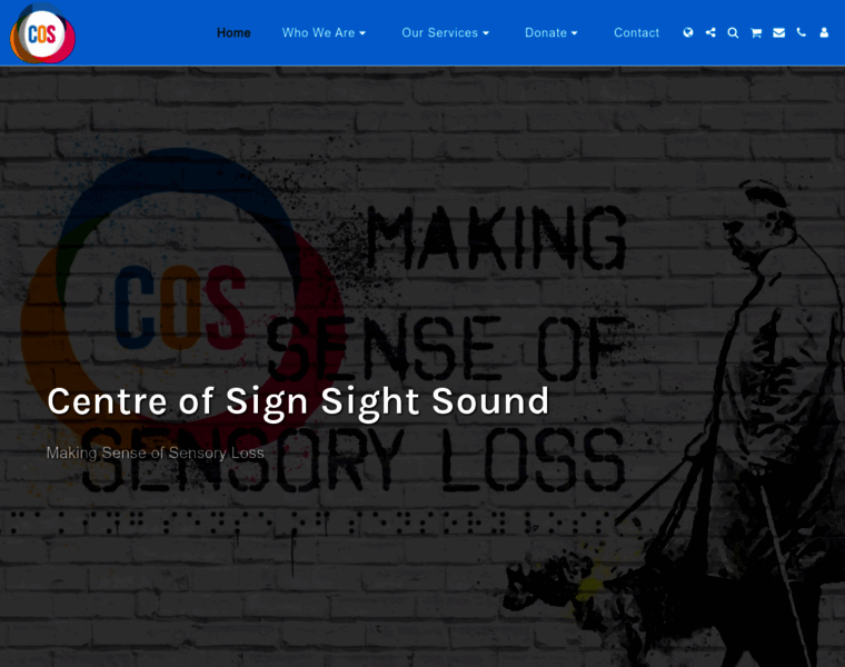 Centreofsignsightsound.org.uk thumbnail