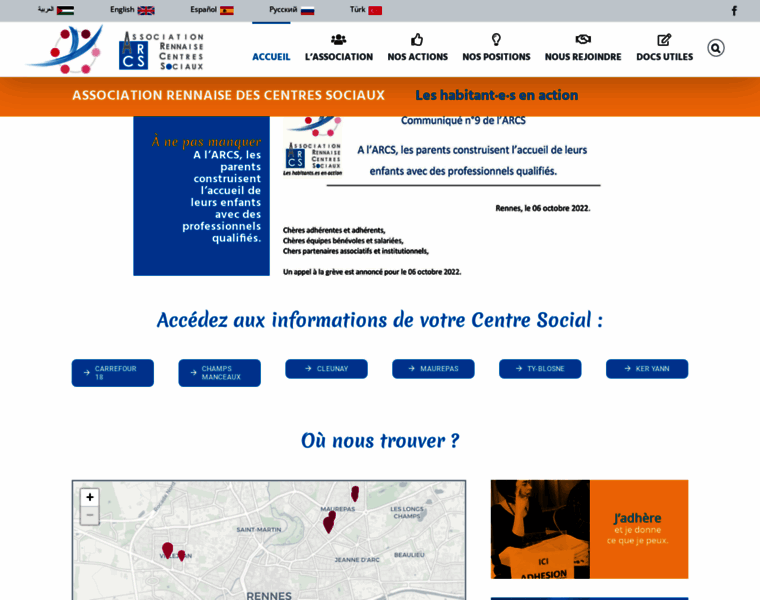 Centres-sociaux-rennais.fr thumbnail