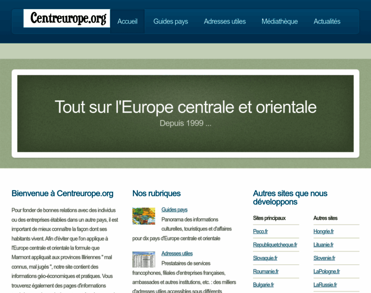 Centreurope.org thumbnail