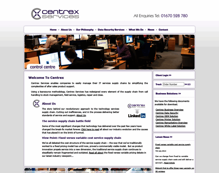 Centrexservices.co.uk thumbnail