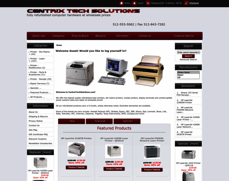 Centrixtechsolutions.com thumbnail