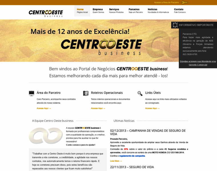 Centrooestebusiness.com.br thumbnail