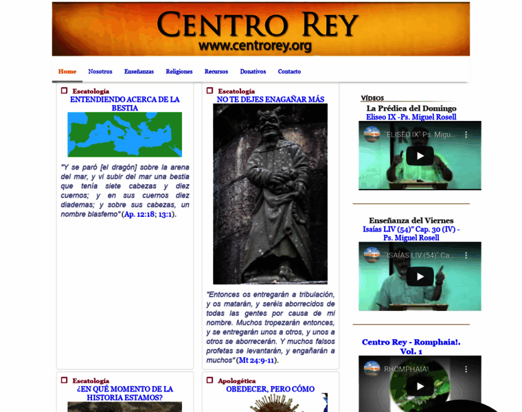 Centrorey.org thumbnail