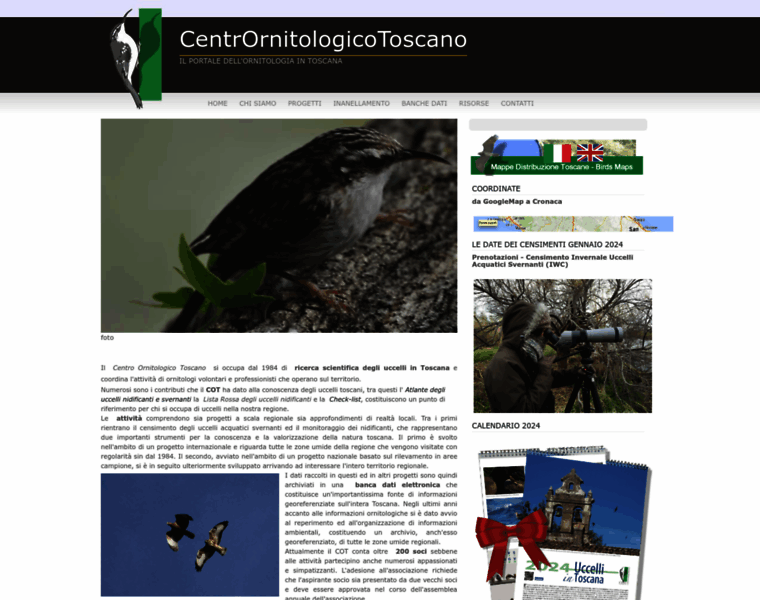 Centrornitologicotoscano.org thumbnail