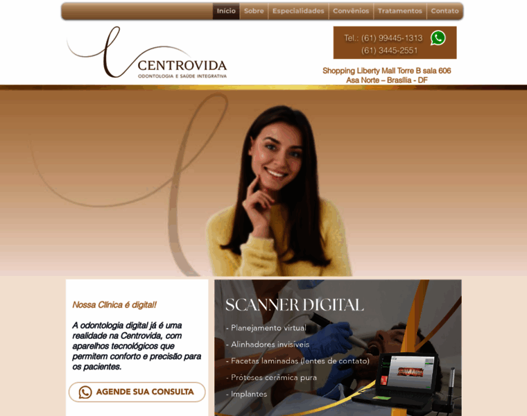 Centrovidaodontologia.com.br thumbnail