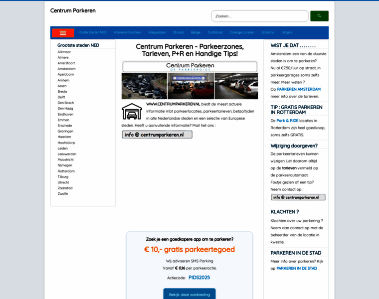 Centrumparkeren.nl thumbnail Centrumparkeren.nl thumbnail