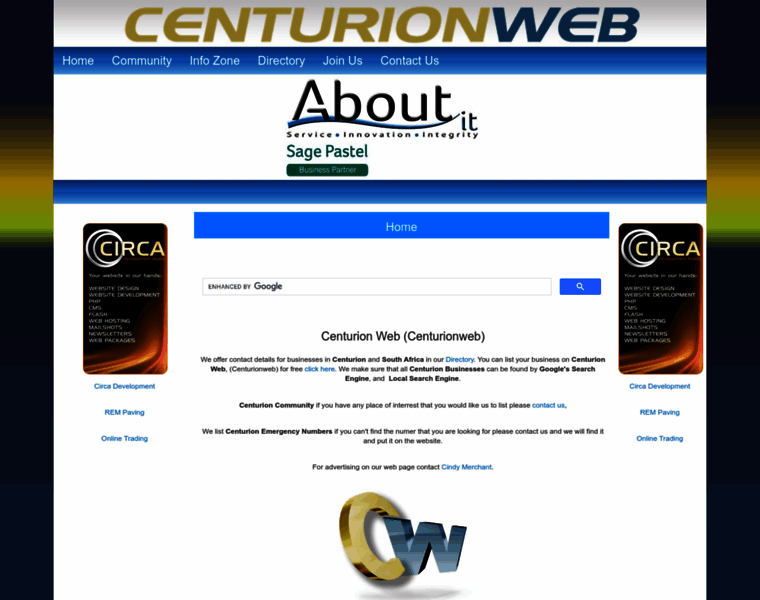 Centurionweb.co.za thumbnail