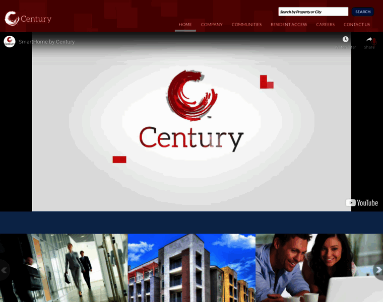 Century-apartments.com thumbnail