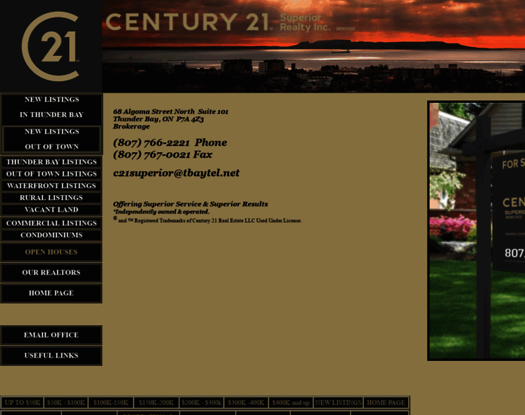 Century21superior.com thumbnail