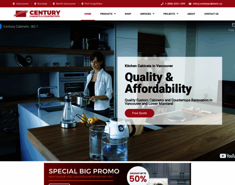 Centurycabinets.ca thumbnail