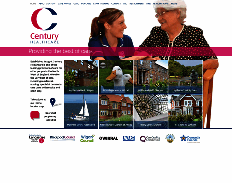 Centuryhealthcare.co.uk thumbnail