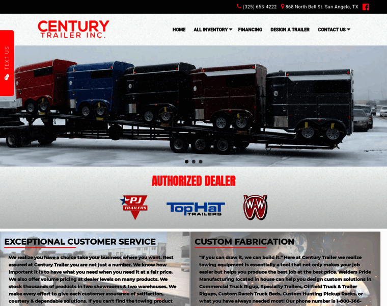 Centurytrailer.com thumbnail