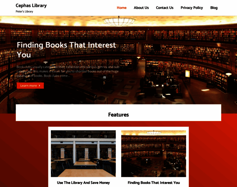 Cephas-library.com thumbnail