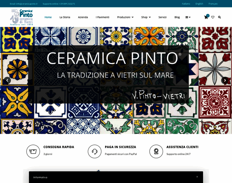 Ceramicapinto.it thumbnail