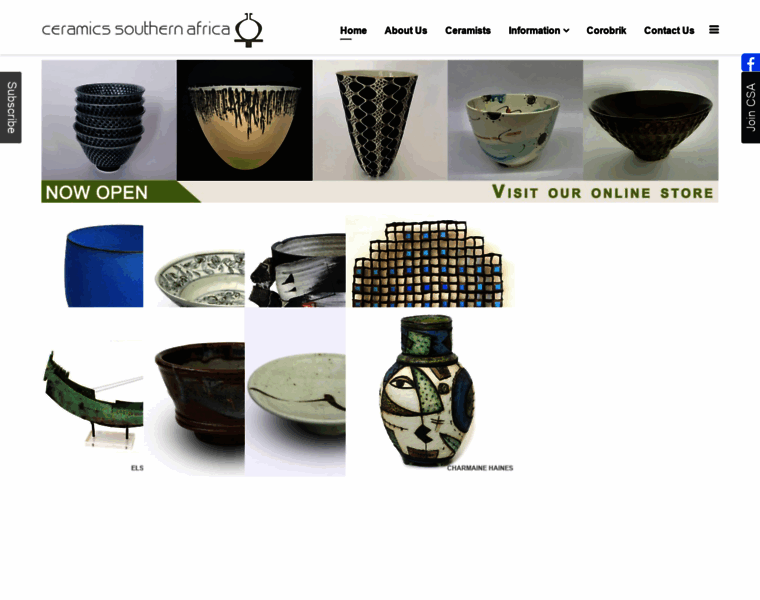 Ceramicssa.org thumbnail