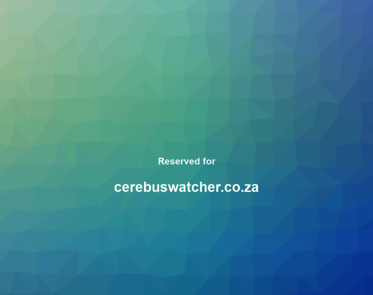 Cerebuswatcher.co.za thumbnail