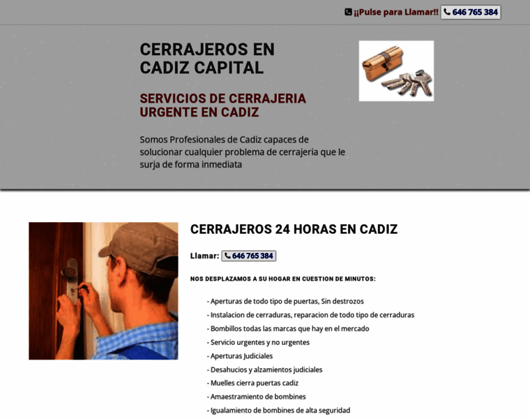 Cerrajerosencadiz.biz thumbnail