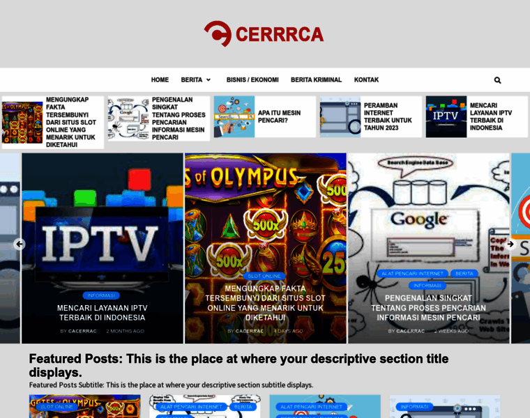 Cerrrca.com thumbnail