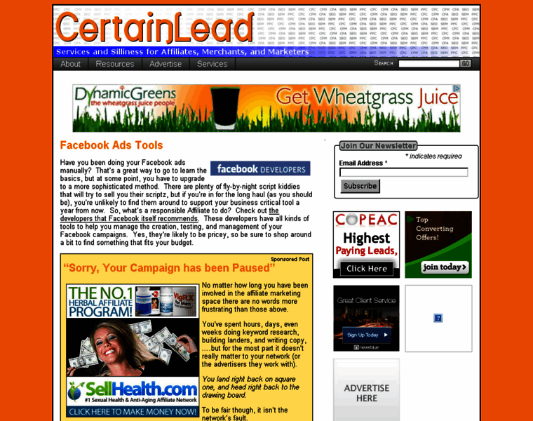 Certainlead.com thumbnail